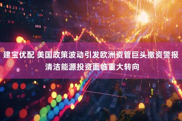 建宝优配 美国政策波动引发欧洲资管巨头撤资警报 清洁能源投资面临重大转向