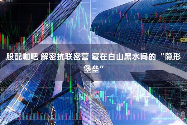 股配咖吧 解密抗联密营 藏在白山黑水间的 “隐形堡垒”